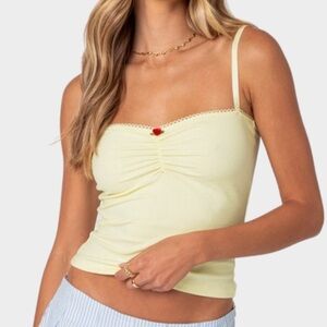 Karlee Ribbed Tank Top